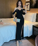 【2色】ミニドレス セクシー 高見え 新作 YT2-MLS143