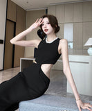 【3色】ミニドレス 新作 セクシー ニット YT2-MLS6505