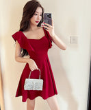 【3色】ミニドレス 新作 セクシーかわいい YT2-LQE0298