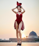 【3色】バニーガール 新作 コスプレ ハロウィン クリスマス サンタコス YN2309