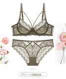 4色 新作 上下セット ランジェリー ブラ 下着 透け感 セクシー 勝負 MY8-SMX9243