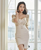 ミニドレス キャバドレス 新作 かわいい お得 ドレス MY2-MLS4620