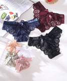 7色 パンツ レース tバック かわいい リボン 柔らかい MY8-AFQ-1935