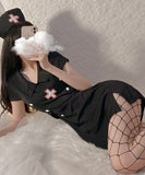 コスプレ ハロウィン 新作 かわいい 透け感 ベビードール ランジェリー MY8-GR1691