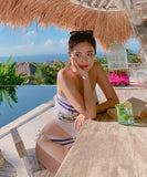 【上下セット】ビキニ 水着 新作 セクシー 脚長効果 かわいい MY7-RT-LZH1958