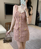 ミニドレス ゴージャス 高品質 手作り かわいい キラキラ MY2-RY-A0988