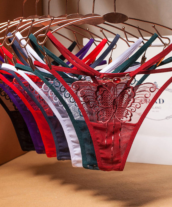 【6色】Tバック セクシー エロかわ 新作 夜蝶 バレンタインデー MY8-ZR2239