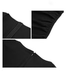 【ブラック＆ホワイト】ミニドレス キャバドレス かわいい 新作 脚長効果 MY2-JY20083