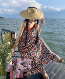 サマードレス サンドレス かわいい ロング丈 海辺 リゾート映え MY2-YZX-SKW32597866