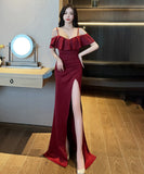 ロングドレス パーティードレス フリル ゴージャス 高見 MY2-YM9144