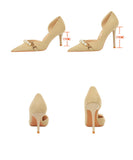 【2色・ヒール11/7㎝】ハイヒール パンプス 高見え ゴージャス 高品質 脚長効果 MY5-8829-2