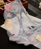 5色 パンツ 刺繡 レース 透け感 かわいい 新作 勝負 MY8-QC1506