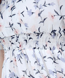 【2色】サマードレス サンドレス かわいい 花柄 通気 MY2-XMM-6787