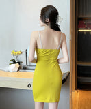 【3色】ミニドレス キャバドレス 谷間魅せ セクシー 勝負 かわいい 指名 MY2-YM8746