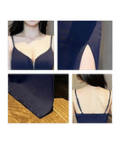 ドレス ロングドレス 新作 セクシー 谷間魅せ 肌見せ MY2-YM9150