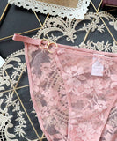 6色 新作 パンツ パンティ 新作 かわいい レース 紐パン 透け感 MY8-LSJ-S136