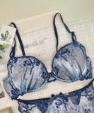 【3色上下セット】ブラ 下着 ランジェリー レース 刺繡 かわいい MY8-SHX-R001