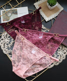 6色 新作 パンツ パンティ 新作 かわいい レース 紐パン 透け感 MY8-LSJ-S136