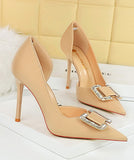 【10色】ハイヒール パンプス ピカピカ 新作 歩きやすい 脚長効果 MY5-626-K6