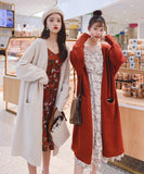 ニット コート 新作 5色 かわいい 高見え 秋冬 MY2-QT-SZ83-32