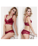 【上下セット】ランジェリー ブラ 下着 新作 セクシー 透け感 谷間魅せ デート MY8-SMX9168B