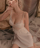 【4色】パジャマ ルームウェア 新作 フリル レース かわいい MY8-WYTS1907