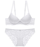 【7色】上下セット 下着 ブラ パンツ 透け感 新作 かわいい MY8-SMX9193