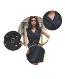 ミニドレス ひざ丈ドレス 新作 ゴージャス セクシー 結婚式 宴会 MY2-ZED889940B