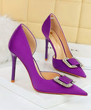 【10色】ハイヒール パンプス ピカピカ 新作 歩きやすい 脚長効果 MY5-626-K6