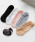 【６足セット】6色 カラー 選べる 新作 フットカバー 靴下 レース MY9-ZDL-N-85