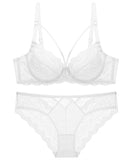 4色 新作 上下セット ランジェリー ブラ 下着 透け感 セクシー 勝負 MY8-SMX9243