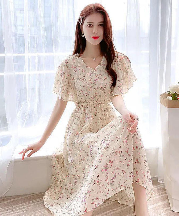 ワンピース ドレス サンドレス サマードレス かわいい インスタ映え MY2-SYF-1778