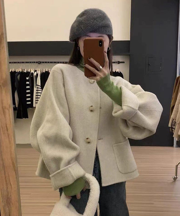 【3色】コート カシミヤコート 新作 かわいい あったかい 工場直販 MY2-ZDM2302