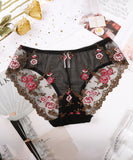 【5色】パンツ パンティパンツ 新作 刺繡 レース ゴージャス MY8-HNE1136-SZ