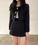 【上下セット】新作 ミニドレス ブランド風 かわいい 2色 コート MY2-ZED881688GT549