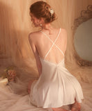 6色【ドレス+コート】パジャマ ルームウェア セクシー かわいい 新作 MY8-GR1854