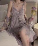 【ドレス単品】ベビードール ランジェリー 立体感 蝶柄 3色 かわいい フリル レース MY8-GR4099