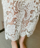 ロングドレス レース パーティードレス エレガント 高見え MY2-MLS5574