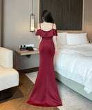 ロングドレス パーティードレス フリル ゴージャス 高見 MY2-YM9144