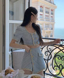 ブランド風 上下セット 新作 かわいい 脚長効果 MY2-CX-001