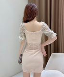 ミニドレス キャバドレス 新作 かわいい ゴージャス 高見え MY2-MLS4622