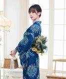 【日本翌日発送】新作浴衣【ひより花火×薄卵】 セパレート 二部式 浴衣 上下セット 巻きタイプ 兵児帯 大人 レディース YKT-25E008