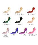 【10色】ハイヒール パンプス ピカピカ 新作 歩きやすい 脚長効果 MY5-626-K6