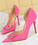 【10色】ハイヒール パンプス ピカピカ 新作 歩きやすい 脚長効果 MY5-626-K6