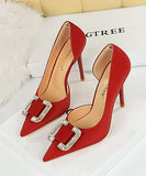 【10色】ハイヒール パンプス ピカピカ 新作 歩きやすい 脚長効果 MY5-626-K6