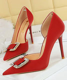 【10色】ハイヒール パンプス ピカピカ 新作 歩きやすい 脚長効果 MY5-626-K6