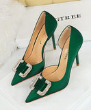 【10色】ハイヒール パンプス ピカピカ 新作 歩きやすい 脚長効果 MY5-626-K6