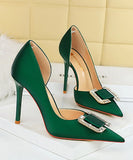 【10色】ハイヒール パンプス ピカピカ 新作 歩きやすい 脚長効果 MY5-626-K6