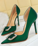 【10色】ハイヒール パンプス ピカピカ 新作 歩きやすい 脚長効果 MY5-626-K6