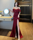 ロングドレス パーティードレス フリル ゴージャス 高見 MY2-YM9144